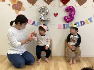 ３月のお誕生日会